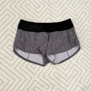 Lululemon Grey Speed Shorts